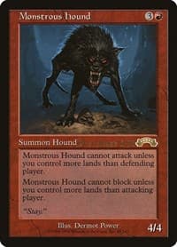 Monstrous Hound - Prerelease Cards - Magic: The Gathering card