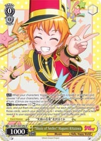 "Music of Smiles" Hagumi Kitazawa (SP) (B) - BanG Dream! Vol.2 - Weiss Schwarz card