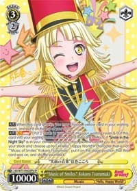 "Music of Smiles" Kokoro Tsurumaki (SP) (B) - BanG Dream! Vol.2 - Weiss Schwarz card