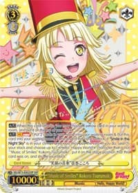 "Music of Smiles" Kokoro Tsurumaki (SSP) - BanG Dream! Vol.2 - Weiss Schwarz card