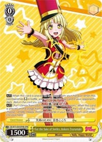 For the Sake of Smiles, Kokoro Tsurumaki (SPM) (B) - BanG Dream! Vol.2 - Weiss Schwarz card