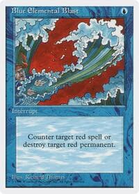 Blue Elemental Blast - Media Promos - Magic: The Gathering card