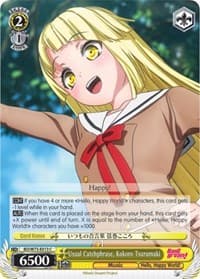 Usual Catchphrase, Kokoro Tsurumaki - BanG Dream! Vol.2 - Weiss Schwarz card