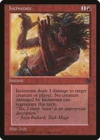 Incinerate - Arena Promos - Magic: The Gathering card