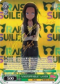 "UNSTOPPABLE" LAYER (SP) - BanG Dream! Vol.2 - Weiss Schwarz card