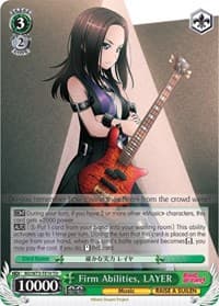 Firm Abilities, LAYER - BanG Dream! Vol.2 - Weiss Schwarz card