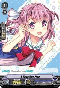 5 Together, Fina - V-SS02: Colorful Pastorale Supply Gift Set - Cardfight Vanguard card