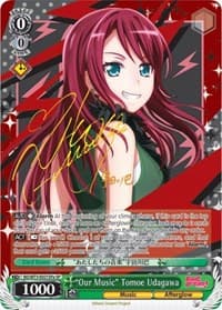 "Our Music" Tomoe Udagawa (SP) (A) - BanG Dream! Vol.2 - Weiss Schwarz card
