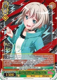 "Our Music" Moca Aoba (SSP) - BanG Dream! Vol.2 - Weiss Schwarz card