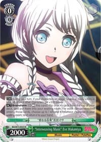 "Interweaving Music" Eve Wakamiya - BanG Dream! Vol.2 - Weiss Schwarz card