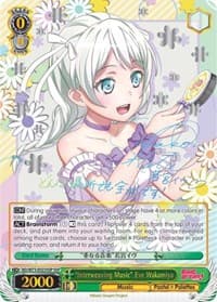 "Interweaving Music" Eve Wakamiya (SSP) - BanG Dream! Vol.2 - Weiss Schwarz card