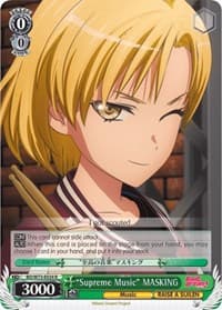 "Supreme Music" MASKING - BanG Dream! Vol.2 - Weiss Schwarz card