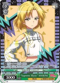 "Supreme Music" MASKING (SP) (A) - BanG Dream! Vol.2 - Weiss Schwarz card