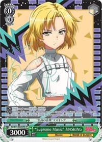 "Supreme Music" MASKING (SP) (B) - BanG Dream! Vol.2 - Weiss Schwarz card