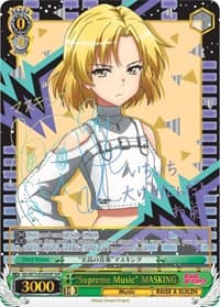 "Supreme Music" MASKING (SSP) - BanG Dream! Vol.2 - Weiss Schwarz card