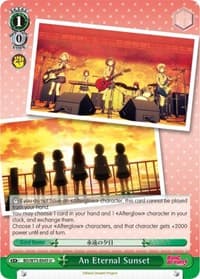 An Eternal Sunset - BanG Dream! Vol.2 - Weiss Schwarz card
