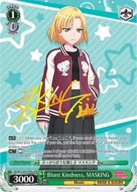 Blunt Kindness, MASKING (SPM) (A) - BanG Dream! Vol.2 - Weiss Schwarz card