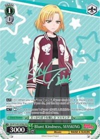 Blunt Kindness, MASKING (SPM) (B) - BanG Dream! Vol.2 - Weiss Schwarz card