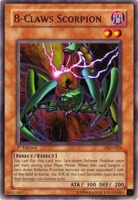 8-Claws Scorpion - Pharaonic Guardian - YuGiOh card