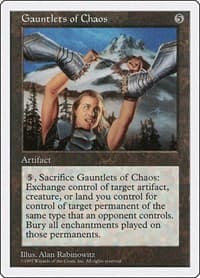 Gauntlets of Chaos - Fifth Edition - Magic: The Gathering card