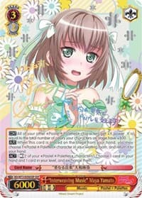 "Interweaving Music" Maya Yamato (SSP) - BanG Dream! Vol.2 - Weiss Schwarz card