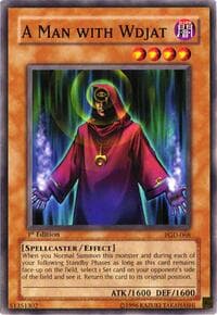 A Man with Wdjat - Pharaonic Guardian - YuGiOh card
