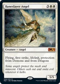 Baneslayer Angel - Promo Pack: Core Set 2021 - Magic: The Gathering card