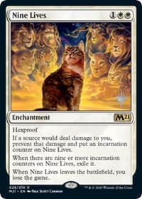 Nine Lives - Promo Pack: Core Set 2021 - Magic: The Gathering card