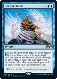 See the Truth - Promo Pack: Core Set 2021 - Magic: The Gathering card