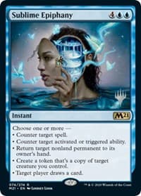 Sublime Epiphany - Promo Pack: Core Set 2021 - Magic: The Gathering card