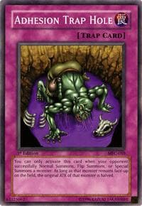 Adhesion Trap Hole - Magician's Force - YuGiOh card