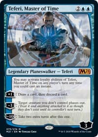Teferi, Master of Time - Promo Pack: Core Set 2021 - Magic: The Gathering card