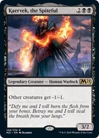 Kaervek, the Spiteful - Promo Pack: Core Set 2021 - Magic: The Gathering card
