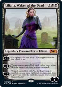 Liliana, Waker of the Dead - Promo Pack: Core Set 2021 - Magic: The Gathering card