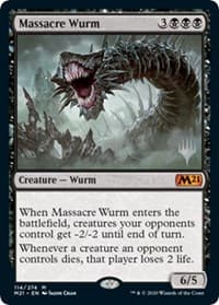 Massacre Wurm - Promo Pack: Core Set 2021 - Magic: The Gathering card