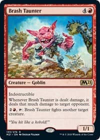Brash Taunter - Promo Pack: Core Set 2021 - Magic: The Gathering card