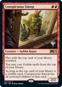 Conspicuous Snoop - Promo Pack: Core Set 2021 - Magic: The Gathering card