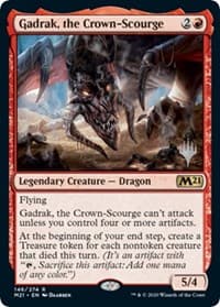 Gadrak, the Crown-Scourge - Promo Pack: Core Set 2021 - Magic: The Gathering card