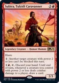 Subira, Tulzidi Caravanner - Promo Pack: Core Set 2021 - Magic: The Gathering card