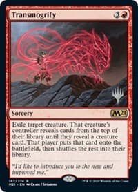 Transmogrify - Promo Pack: Core Set 2021 - Magic: The Gathering card