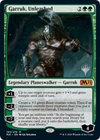 Garruk, Unleashed - Promo Pack: Core Set 2021 - Magic: The Gathering card