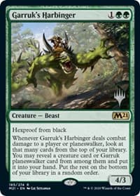 Garruk's Harbinger - Promo Pack: Core Set 2021 - Magic: The Gathering card