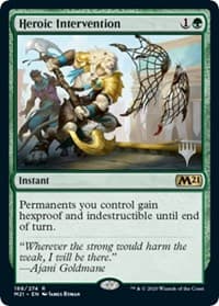 Heroic Intervention - Promo Pack: Core Set 2021 - Magic: The Gathering card