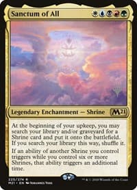 Sanctum of All - Promo Pack: Core Set 2021 - Magic: The Gathering card