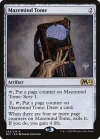 Mazemind Tome - Promo Pack: Core Set 2021 - Magic: The Gathering card