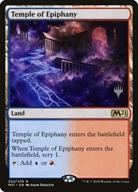 Temple of Epiphany - Promo Pack: Core Set 2021 - Magic: The Gathering card