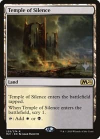 Temple of Silence - Promo Pack: Core Set 2021 - Magic: The Gathering card