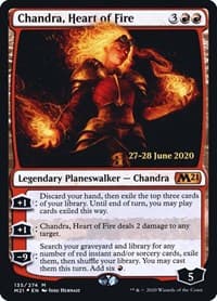 Chandra, Heart of Fire - Prerelease Cards - Magic: The Gathering card