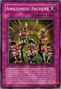 Amazoness Archers - Magician's Force - YuGiOh card