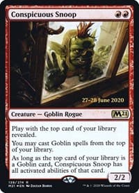 Conspicuous Snoop - Prerelease Cards - Magic: The Gathering card
